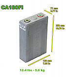 50AH LiFePO4 Літій-залізо-фосфатний акумулятор Vipow 3.2 V 50 AH LiFePO4 7000 Циклів, 150 х 41 х 95 мм, фото 9