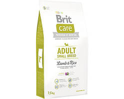 Корм Brit Care Adult Small Breed Lamb & Rice (з ягням і рисом)