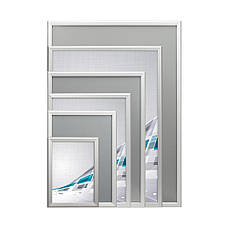 Рамка для плаката формату B2 з 32-мм профілю з клік системою, фото 4