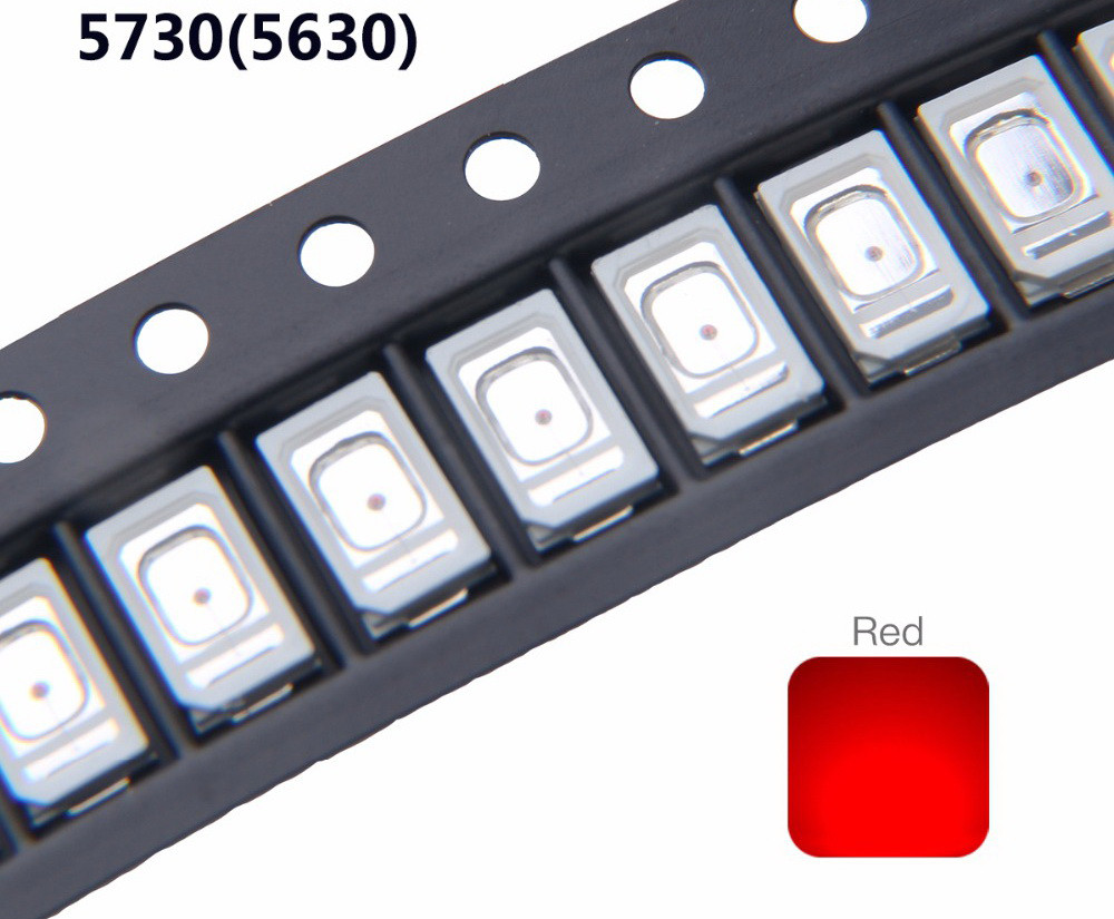 Червоні світлодіоди SMD 5730/5630