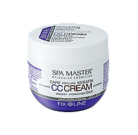 Уплотняющий крем для волос с кератином и кокосовым маслом средней фиксации SPA Master