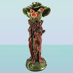 Декоративний фонтан статуя Грація з насадкою розсіювачем для садового ставка