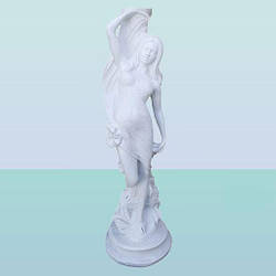 Декоративний фонтан статуя Анабель з насадкою розсіювачем для садового ставка