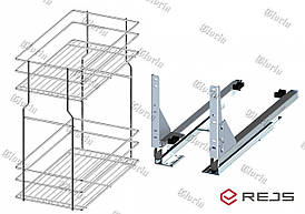 Карго 300 мм хром Rejs Multi (2 полиці)