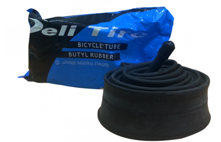 Велокамера 24x2.125 Deli Tire AV = 48 mm, фото 1