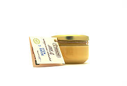 Крем-мед натуральний з липовим 150г скло ТМ Медова Крамничка