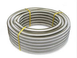 Труба гофрована D40 з неіржавкої сталі SS304 Neptun IWS