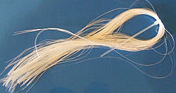 Люмінесцентні синтетичні волокна Luminous hair - білі