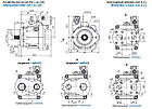 Аксіально-поршневий насос Гідросила PVC1.45 регульований, фото 3