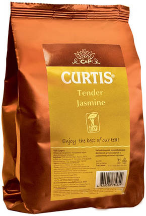 Чай зелений великолистовий Curtis Tender Jasmine 250 г, фото 2