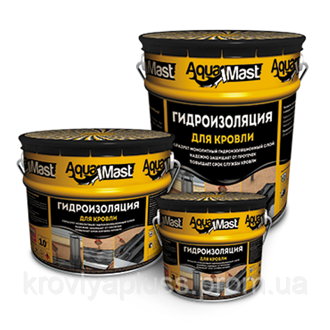 Бітумна Мастика для покрівлі Техноніколь AquaMast, фото 2
