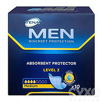 Урологические вкладыши для мужчин Tena Men Level 2 (прокладки урологические мужские) №10