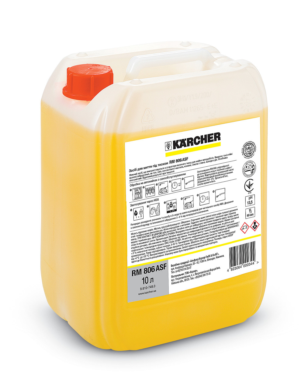 RM 806 ASF, 10 L