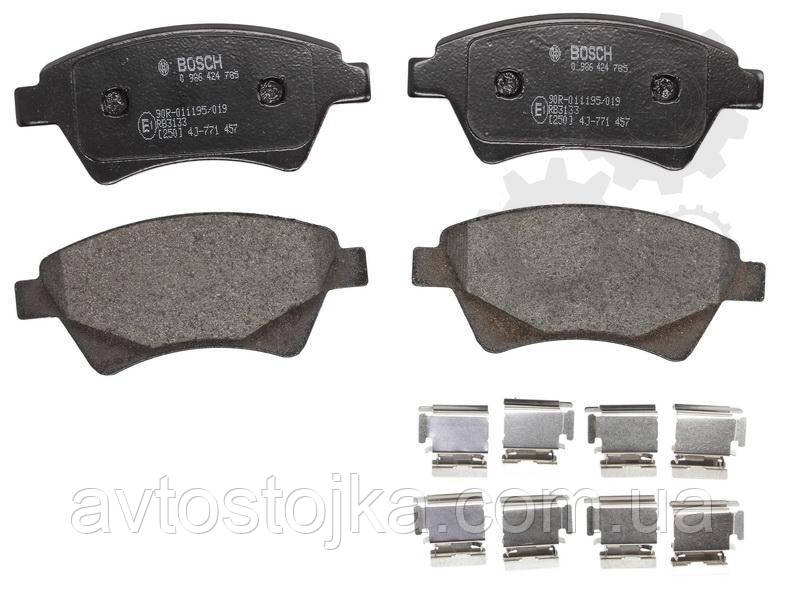 Гальмівні колодки передні Renault Kangoo 4х4 I BOSCH (Німеччина)