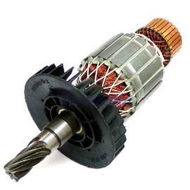 Якір відбійного молотка якір відбійний молоток Makita HM 1202C , HM 1242C (192*54 7-з право), фото 1