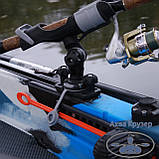 Комплект FASTen (Борика) HTf213 Тримач вудилища з набором для установки на С-подібний профіль (Ht213+FFr222), фото 8