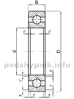 Підшипник 232 (Завубільний аналог 6232)