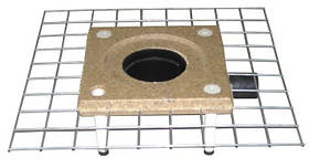 HL510NCK Трап для внутрішніх приміщень DN40/50 горизонтальний з поліметбетонною консоллю CeraDrain