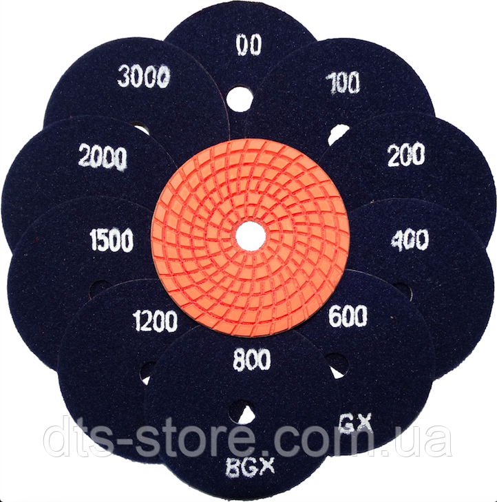 Алмазні гнучкі шліфувальні круги BGX Ø 100 мм