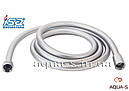 Шланг для душу ISA Metalflex 1/2"x1,5 м матовий хром (латунні гайки) Італія 62300, фото 2