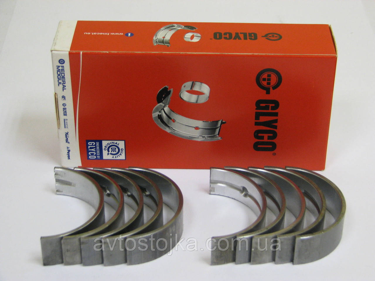 Вкладки шатунні 0.25MM Renault Kangoo 1.5 GLYCO (Німеччина) 0.25MM