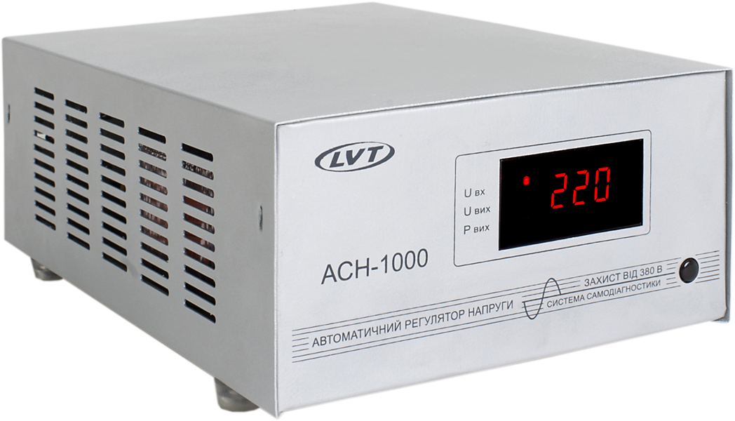 Стабілізатор 1000 Вт LVT ACH-1000 (ЛВТ АСН-1000) для Котла, холодильника, двигунів, фото 1