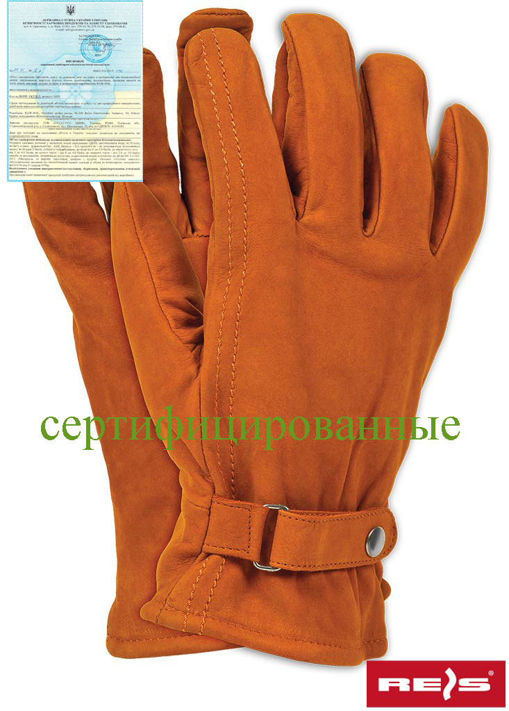 Защитные перчатки изготовленные из высококачественнного опойка RBNORTHPOLE BR - фото 1 - id-p183785140