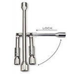 Ключ балонний хрестової 17/19/21/22 складаний Toptul AEAQ2214 (Тайвань), фото 5