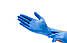 Рукавички SafeTouch Advanced Slim Blue нітрилові без пудри розмір M 3,0 г 100 шт/уп, фото 2