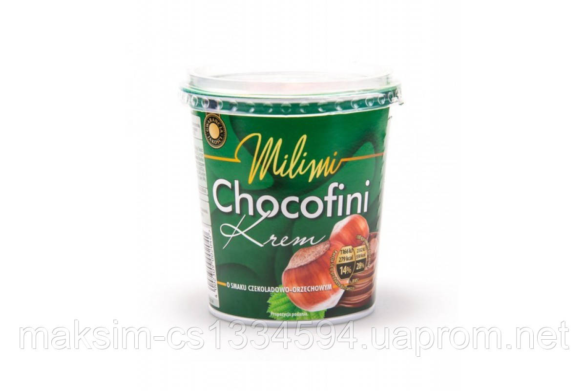 Шоколадно-горіховий крем-паста Chocofini 400 г