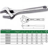 Ключ розвідний 15" - 380мм Toptul AMAB5038 (Тайвань), фото 4