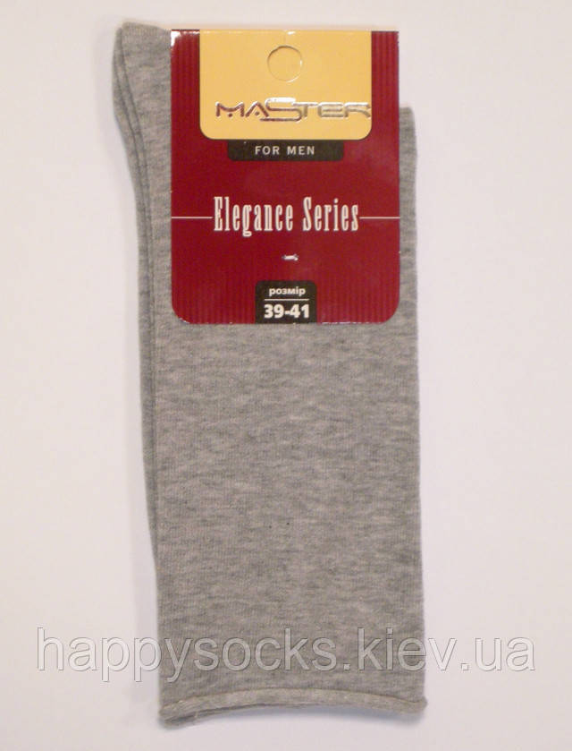 Бавовняні шкарпетки без гумки чоловічі сірого кольору Бавовняні шкарпетки без гумки чоловічі сірого кольору