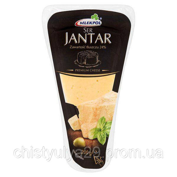 Сыр Mlekpol Jantar 200g Польша янтар - фото 1 - id-p650948433