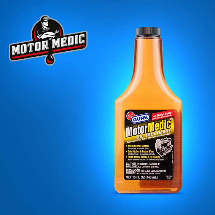 Комплекс присадок у моторну оливу "Мотор Медик" GUNK Motor Medican