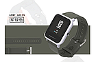 Силіконовий ремінець MiJobs для Xiaomi Amazfit Bip / Lite / 20 мм Хакі 1096P, фото 8