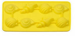 Силиконовая форма для льда "Ракушки" 21х11 см