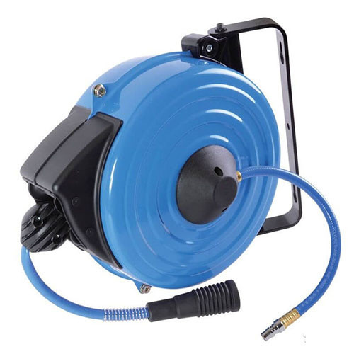 Шланг повітряний 10м з швидкознімними фітингами в пластк. кейсі з автоподмоткой KING TONY 79910-10 (Тайвань), фото 1