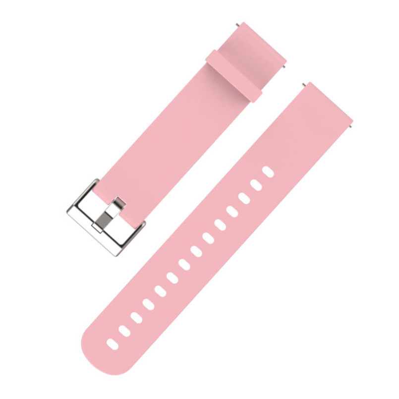 Силіконовий ремінець MiJobs для Xiaomi Amazfit Bip / Lite / 20 мм Рожевий 1096P