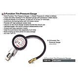 Пістолет для підкачки коліс професійний Toptul JEAL220A (Тайвань), фото 3