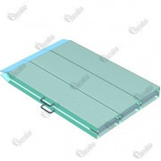 Пандус широкий 2700*770*43 ПШ-250 Норма-трейд