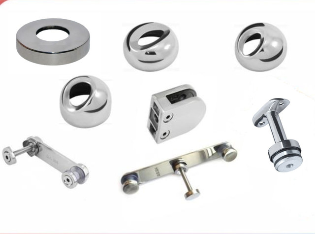 Заказать комплектующие для перил из нержавейки | Цена | Киев, Одесса ...