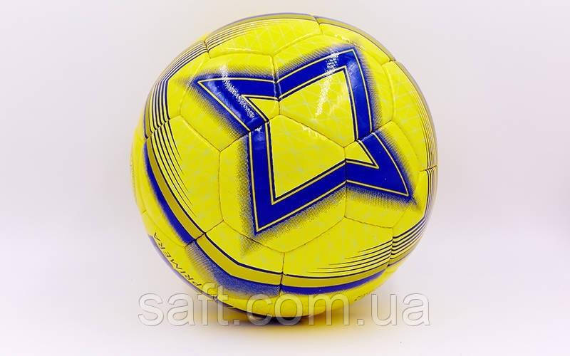 Мяч футбольный №5 профессиональный PU ламин. SALSA (№5, 5 сл., сшит вручную) - фото 2 - id-p651048608