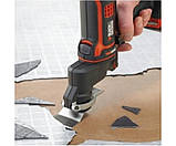 Насадка Multievo, осцилювальний інструмент Black+Decker MTOS4 (США/Китай), фото 2