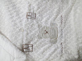 Ковдра дитяча 110 * 110 см. м'яка