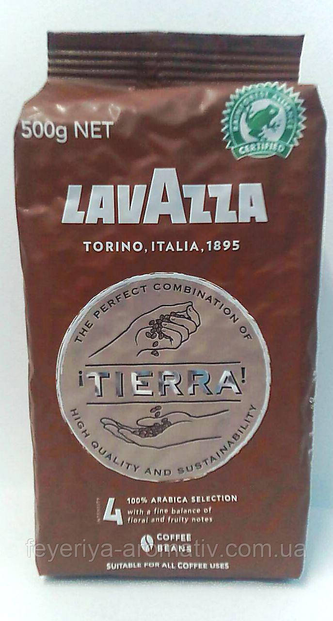 Кава в зернах Lavazza Tierra 4 500г (Італія)