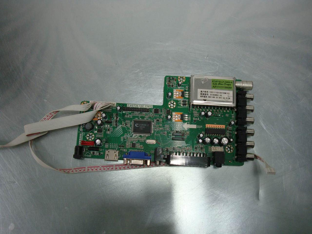 Материнська плата від телевізора Saturn TV LED150 (T.VST26.12C 11412), фото 1