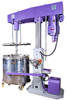 Диссольвер одновальный с гидроподъемником.