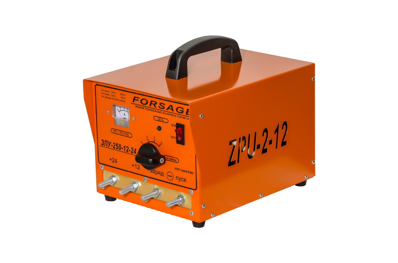 Пусковий зарядний пристрій FORSAGE ПЗУ-250 (12/24V)