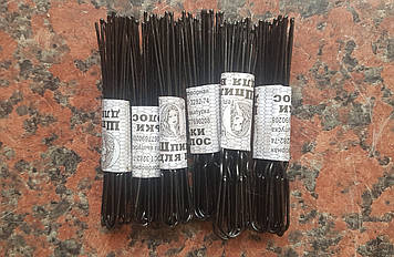 Шпилька для волосся чорна 75 мм. (заколка)