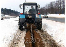 Оренда траншеєкопача — ґрунторіза 